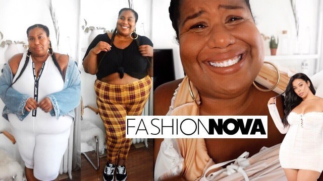 'FASHION NOVA PLUS SIZE HAUL | MY FIRST (AND LAST) TIME!'