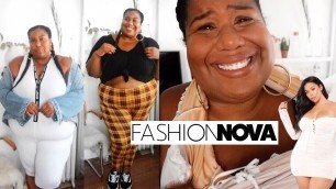 'FASHION NOVA PLUS SIZE HAUL | MY FIRST (AND LAST) TIME!'