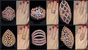 'Exclusive And Exotic Designer 18K Gold Fashion Rings Collection 2021'