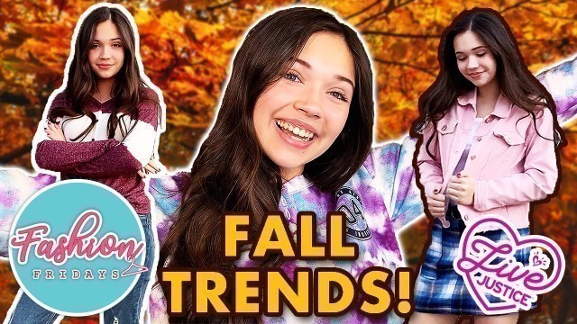 'TOP FALL FASHION TRENDS! Justice 