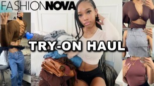 'FASHION NOVA TRY-ON HAUL 2021!!'