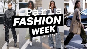 'VLOG: PARIS FASHION WEEK FW 19 