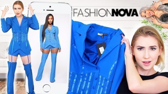 'TRYING THE CARDI B COLLECTION W/ FashionNova!! .. Y\'all this stuff is crazy'