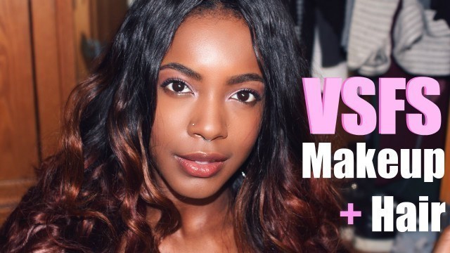 'Drug Store Victoria\'s Secret Fashion Show Makeup + Hair | DARK SKIN 2015'