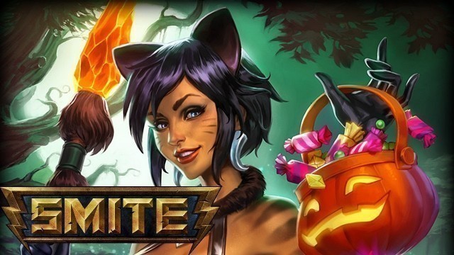 'SMITE: \"Feline Fashion\" Awilix, Gameplay - \"Purrfect Start\"'