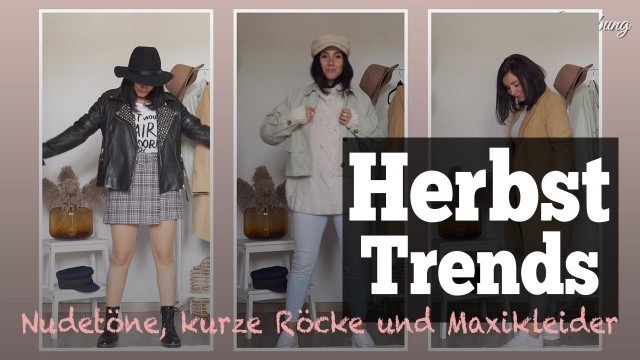 'Herbst Trends 2019 - helle Töne, kurze Röcke und Maxikleider | Julies Dresscode'