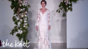 'Boho Wedding Dress Trend: Bridal Fashion Week Fall 2018'