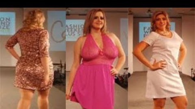 'Fashion Week Big Size Dress Carlota rio desfile para edicao do fashion wewkend'