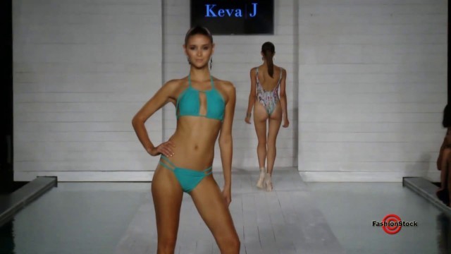 'KEVA J SWIMWEAR 2015 - Miami Swim Fashion Week Runway @ Soho Beach House, SouthBeach FL | EXCLUSIVE'