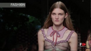 'GUCCI Spring Summer 2016 by Alessandro Michele Milan - Fashion Channel'