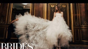 'Oscar de la Renta\'s Wedding Dresses | Spring 2018 | BRIDES'