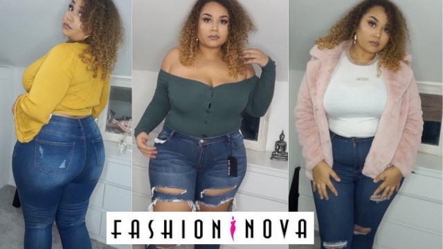 'HUGE FASHION NOVA CURVE TRY ON HAUL ♡ PLUS SIZE FASHION ♡'