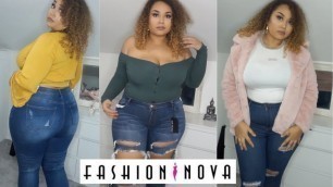 'HUGE FASHION NOVA CURVE TRY ON HAUL ♡ PLUS SIZE FASHION ♡'