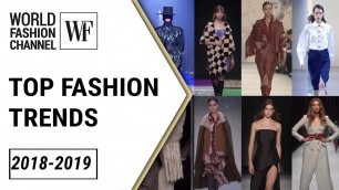 'Top fashion trends 2018-2019'