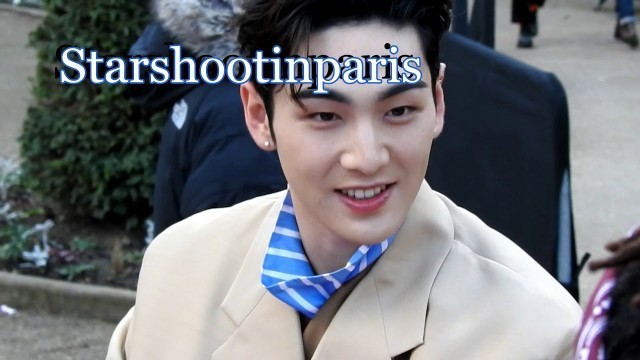 '200119 Baekho 백호 NU\'EST 뉴이스트 @ Dunhill Paris Fashion Week'