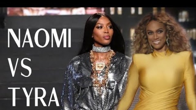 'Naomi Campbell vs Tyra Banks - Runway walk 2020'