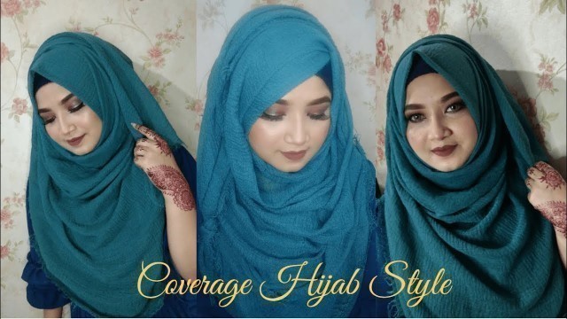 'Coverage Hijab Style in 2 Easy Way | Nipa\'s Hijab Style | Beauty Reflect'