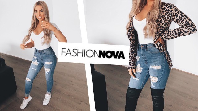 '$300 FASHION NOVA HAUL | FULL DAY TO NIGHT OUTFITS!'