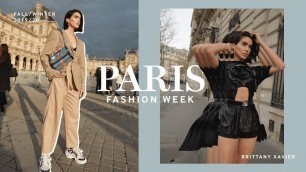 'Paris Fashion Week BTS F/W 2019 VLOG // Brittany Xavier'