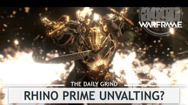 'Warframe: Rhino Prime - The Next Unvaulting? [thedailygrind]'