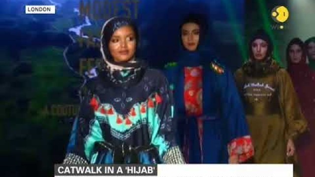 'Catwalk in Hijab in London'