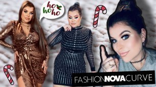 'Christmas outfit haul Ft Fashion Nova Curve ❤️