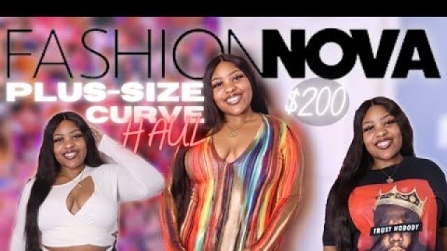 'PLUS SIZE FASHION NOVA CURVE HAUL 2021 | VanityByJai'