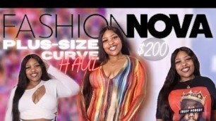 'PLUS SIZE FASHION NOVA CURVE HAUL 2021 | VanityByJai'