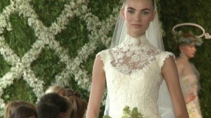 'Bridal Wear Spring Collection 2013 - Oscar de la Renta | Videofashion'