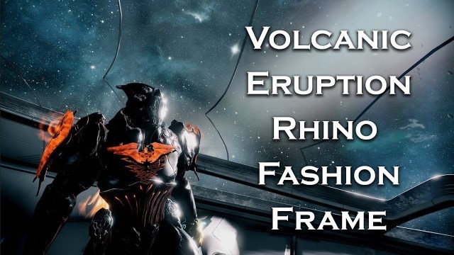 'Warframe: Volcanic Eruption Rhino Prime (Fashion Frame)'