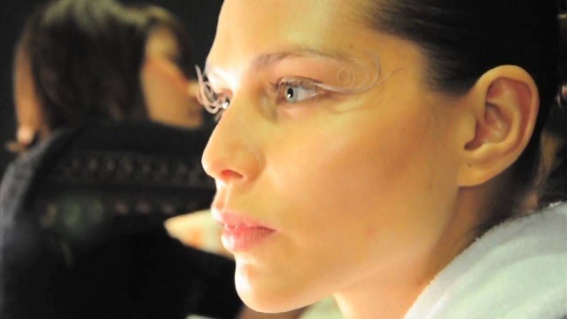 'Makeup Backstage at Marchesa - Fashion Week Spring 2010'