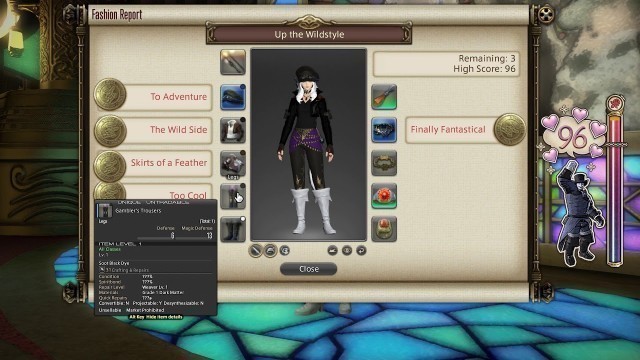 'FFXIV: Fashion Report Friday - Week 15 - Theme : Up The Wildstyle'