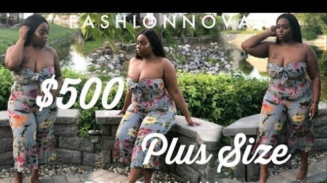 'HUGE Fashion Nova Plus Size Try-on Haul'