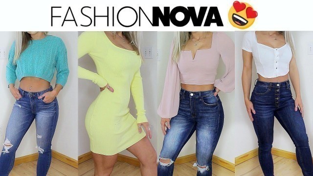 'FASHION NOVA try on haul| SO MANY good things'