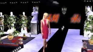 'H&M Fashion Runway Show ! (sims 2)'