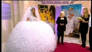 'Elaborate wedding dresses from the Gypsy Wedding tv series'