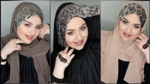 'Amazing Hijab Tutorial ⭐Şal Eşarp Bağlama Modelleri ⭐لفات حجاب جديدة للمدرسة و الجامعة'