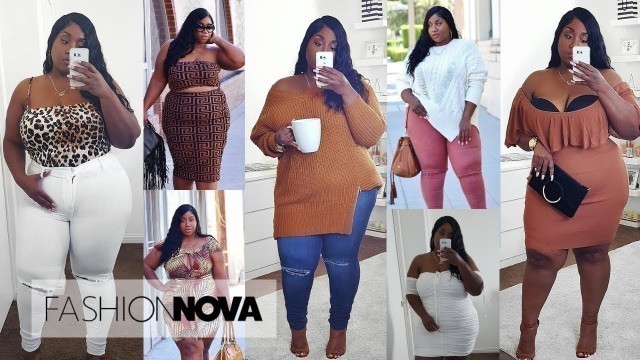 'IT\'S OFFICIALLY FALL!! PLUS SIZE FASHION NOVA HAUL 2018!'