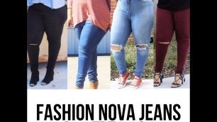 'Fashion Nova Jeans  Plus Size/Curvy 360 video'