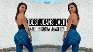 'THE ULTIMATE JEANS FOR FIT CHICKS/ BIG BOOTIES *fashion nova favs, duh*'