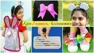 '5 Kids FASHION/SCHOOL Supply DIY | Children’s Day | #Accessories #MyMissAnand #Anaysa #DIYQueen'