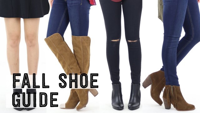 'Fall Shoe Guide Checklist | How to Wear Boots | Fall Outfit Ideas | Miss Louie'