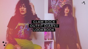 '5 GLAM ROCK // EDGY FALL OUTFITS'