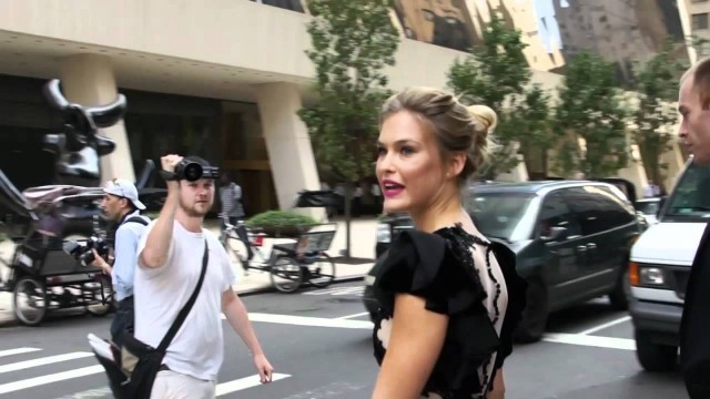 'Bar Refaeli @fter Marchesa Fashion Show SS2012 in NYC'