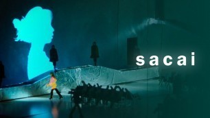 'VIDEO MAPPING - Sacai Fashion Show Concept'