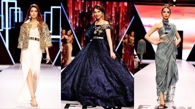 'Pakistani Models Showcasing Bold Designs at PFDC Fashion Week'