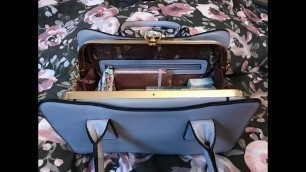 'What\'s in my La Terre Fashion Frame Satchel Bag ?'