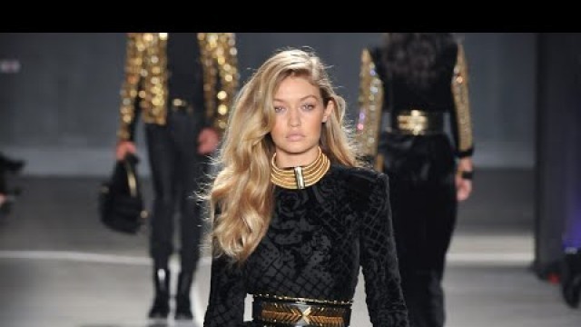 'Get Gigi Hadid\'s Exact H&M x Balmain Runway Look'