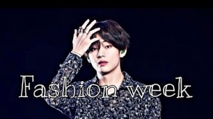 'Fashion week • BTS • Taehyung [Kim taehyung]'