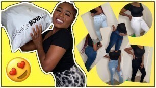 'Fashion Nova Try On Haul | Size 3 Jeans| PrincessAnttoinette'